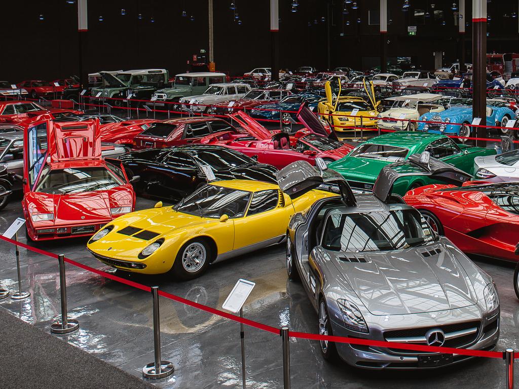 Showroom floor of the Gosford Classic Car Museum. Picture: Supplied