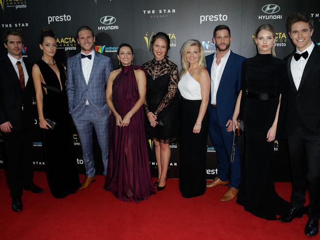 Some of the cast from <i>Home &amp; Away</i>.