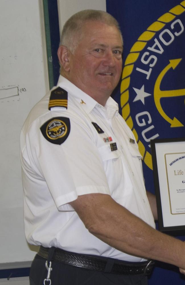 Caloundra Coast Guard Commander Roger Pearce.