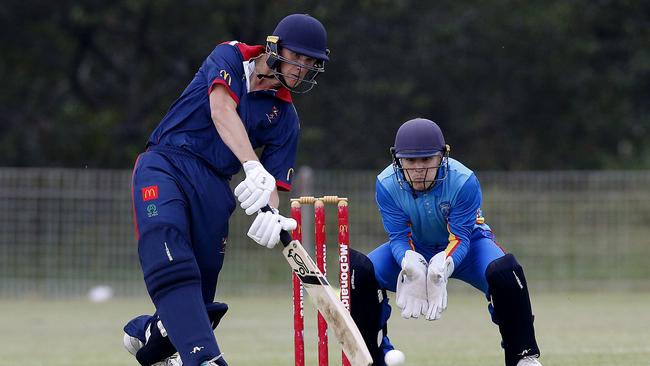 Riley Keen provides plenty of X-factor with the bat and ball. Picture: John Appleyard