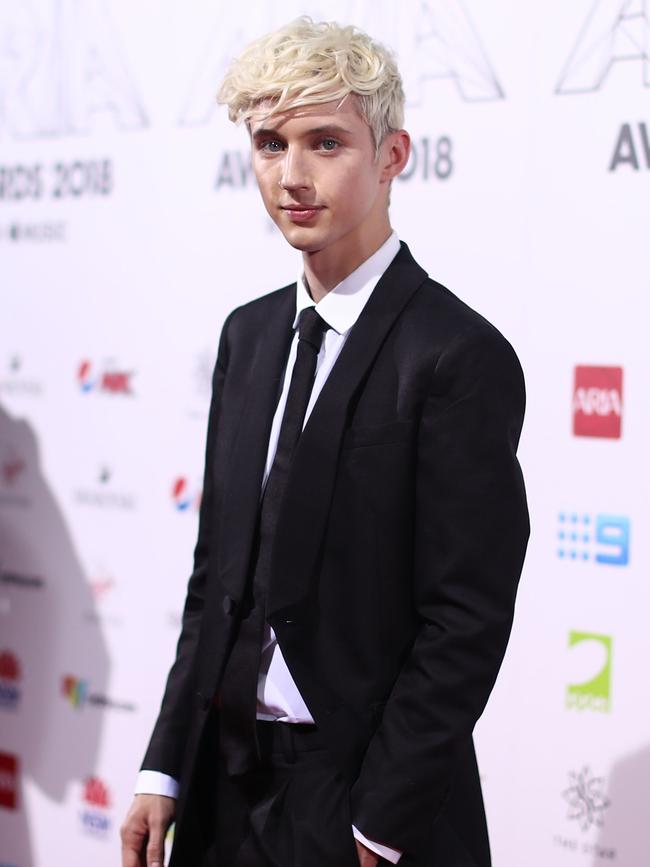 Troye Sivan kept it simple. Picture: Getty