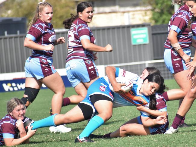 Harvey Norman under-19 women, CQ Capras versus Northern Pride, Browne Park, Rockhampton, Saturday, March 12, 2022.