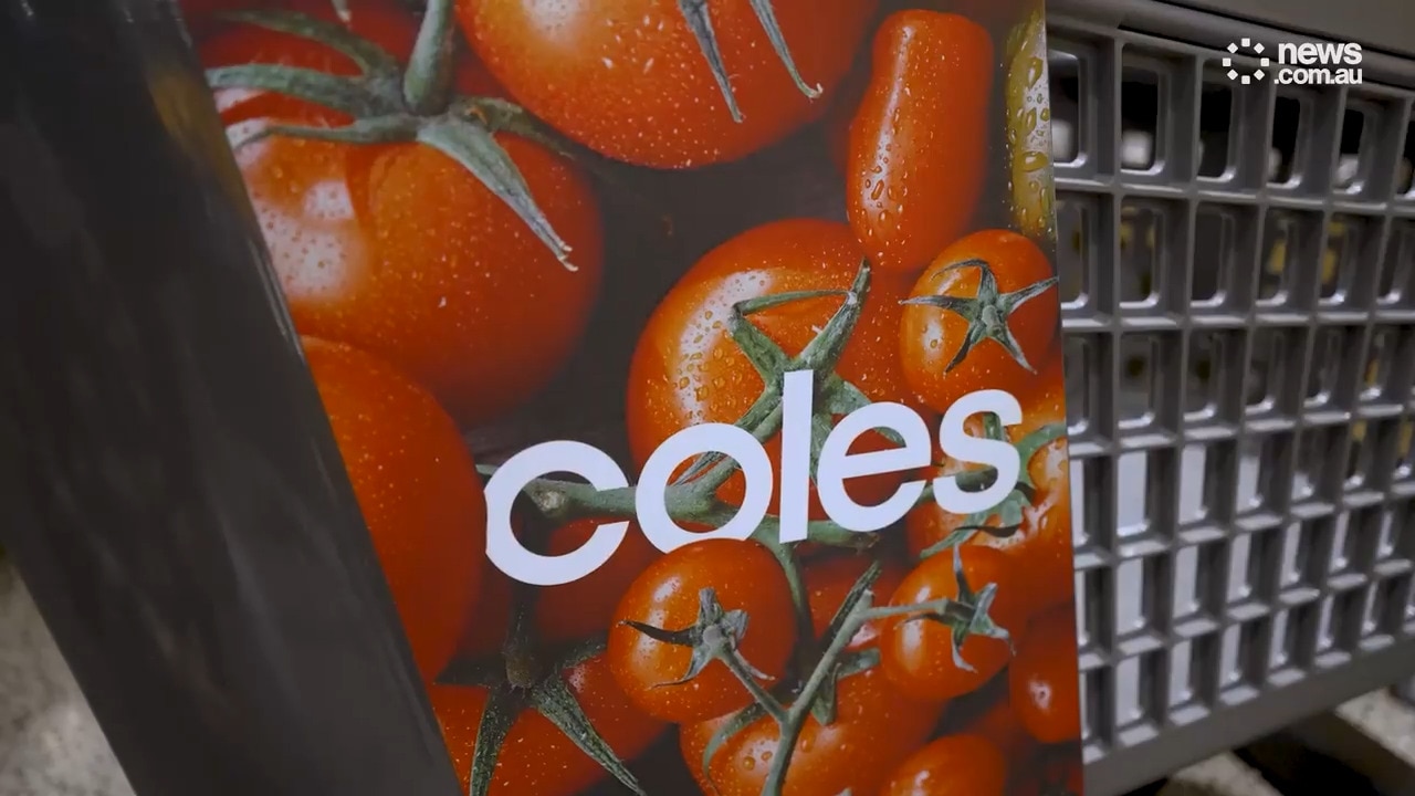 First look at Coles' new AI-assisted trolley