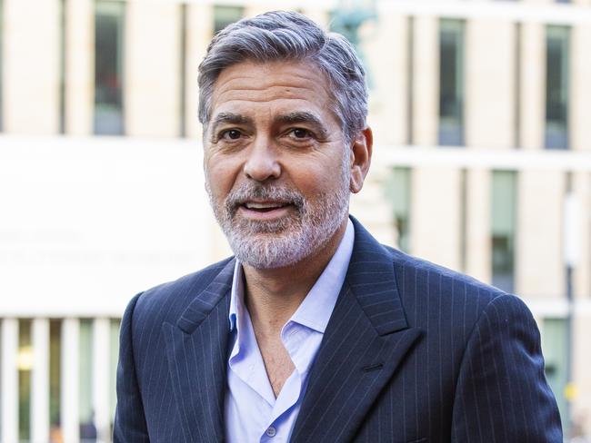 The George Clooney look is a popular request from cosmetic surgery patients. Picture: Getty 