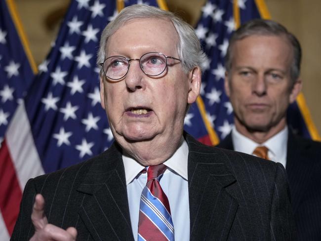 McConnell damns GOP for excusing Capitol riot