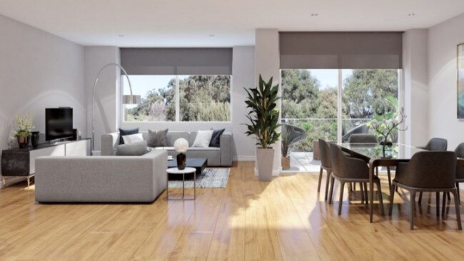 Artist impression reveals sneak peek of proposed development at 8 Forest Rd, Warriewood. Picture: Realestate.com.au