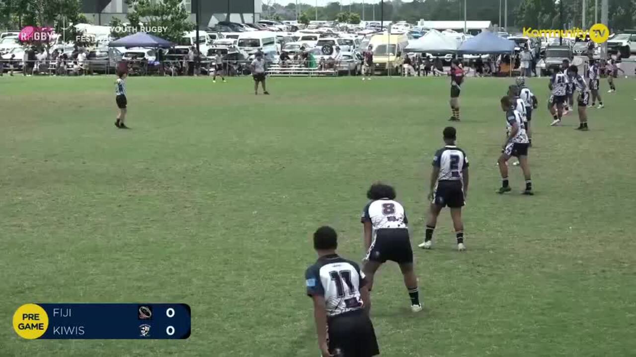 Replay: Queensland Fiji v Queensland Kiwis (Third place U14 boys)—2024 Pacific Youth Rugby Festival Day 3