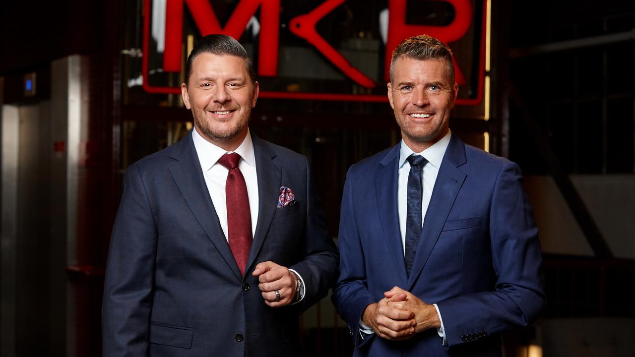 MKR judges Manu Feildel and Pete Evans.