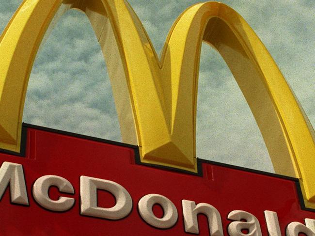 7 feb 1997.Pic Simon/Renilson...McDonald's Sign cafes restaurants McDonalds logos