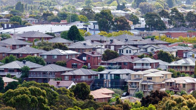 The same PropTrack report also revealed the three top performing suburbs in terms of home price growth over the past 12 months. Picture: NCA NewsWire / Aaron Francis