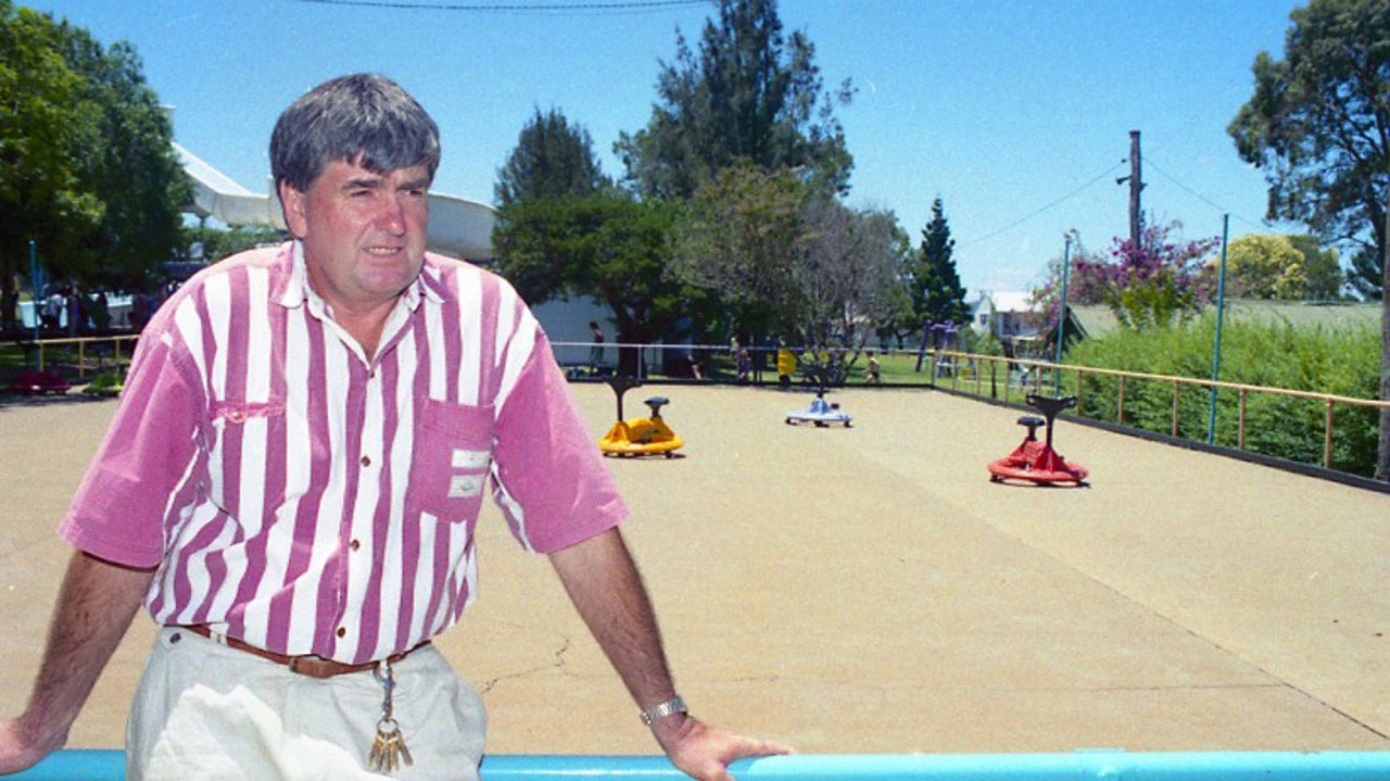 Willow Springs Adventure park owner Jim McEwan pictured beside the skate park. Photograph: Errol Anderson