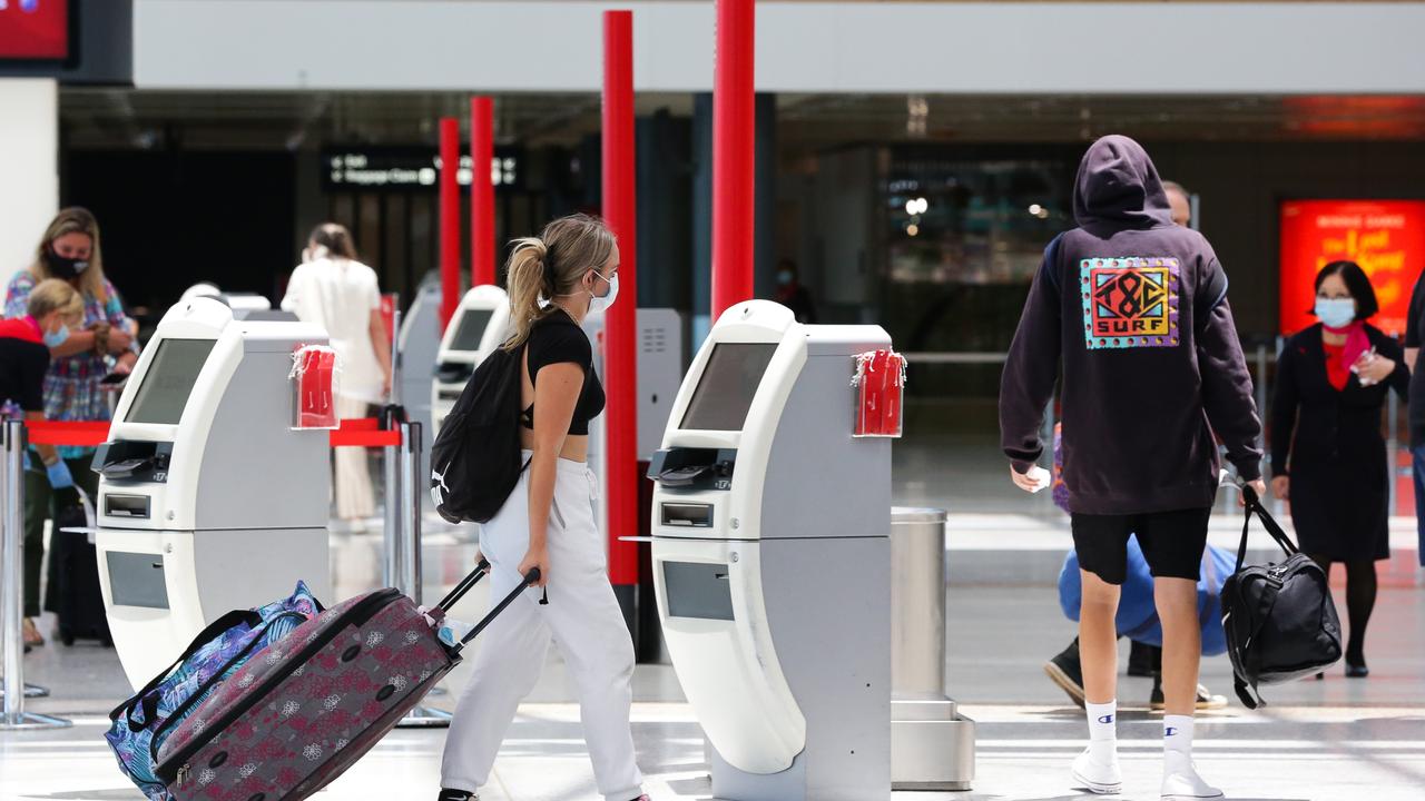 One keen traveller booked 38 flights in 24 hours last month using Qantas Frequent Flyer points, Mr Joyce revealed. Picture: Gaye Gerard/NCA NewsWire