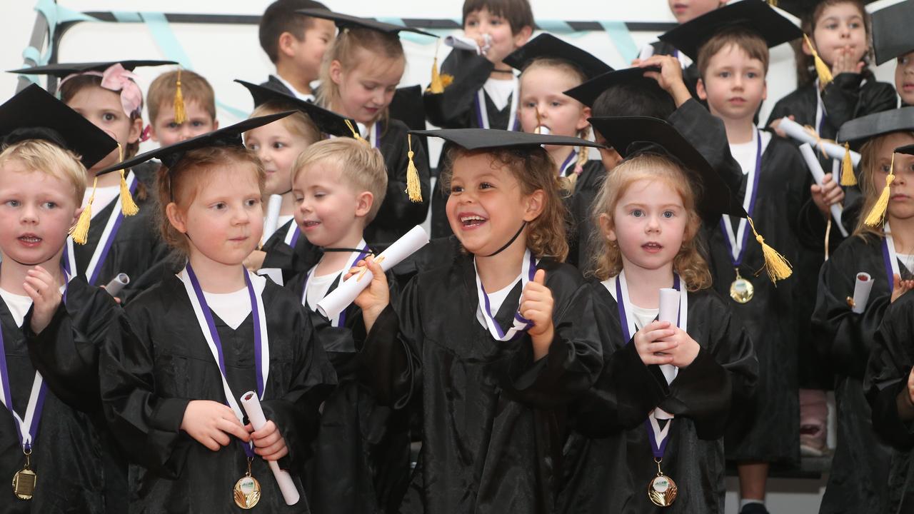 Avenues Paddington Kindy Graduation. Picture: Richard Gosling