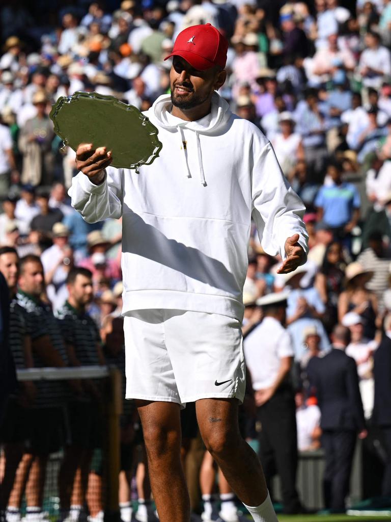 Tennis news Nick Kyrgios fined for smashing racquets after quarter