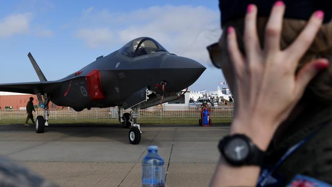 The new F-35 Joint Strike Fighter. Picture AAP