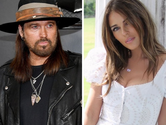 Billy Ray Cyrus reveals text from Liz Hurley that spraked romance.