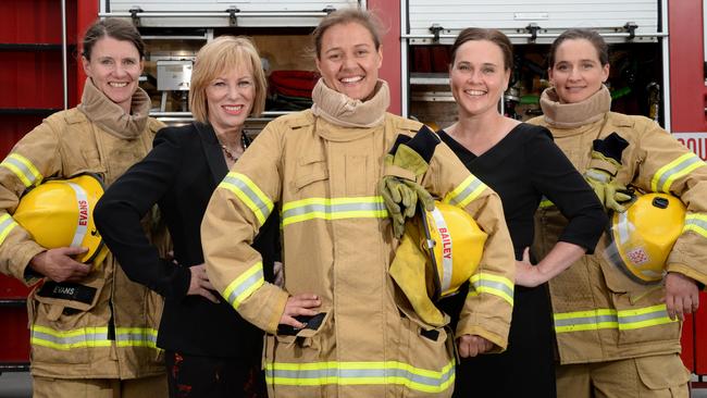 The State Government wanted to increase the number of female firefighters to 400 by 2021.