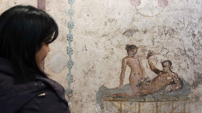 Old Porn 2000 - Pompeii: Raunchy images show what 2000-year-old porn looks like |  news.com.au â€” Australia's leading news site