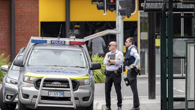 Wounding Glenorchy Bus Mall