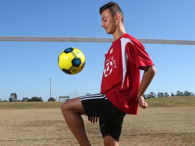 Local Sports Star nominee Noor Hanteia will be representing Australia at the FIFA Foundation Festival in Russia. Pictures: Robert Pozo