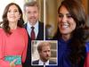 Royals descend as Harry’s jet lands