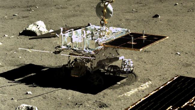 The rover ran into problems soon after the mission began. Picture: Chinese Academy of Sciences / China National Space Administration / The Science and Application Center for Moon and Deep Space Exploration