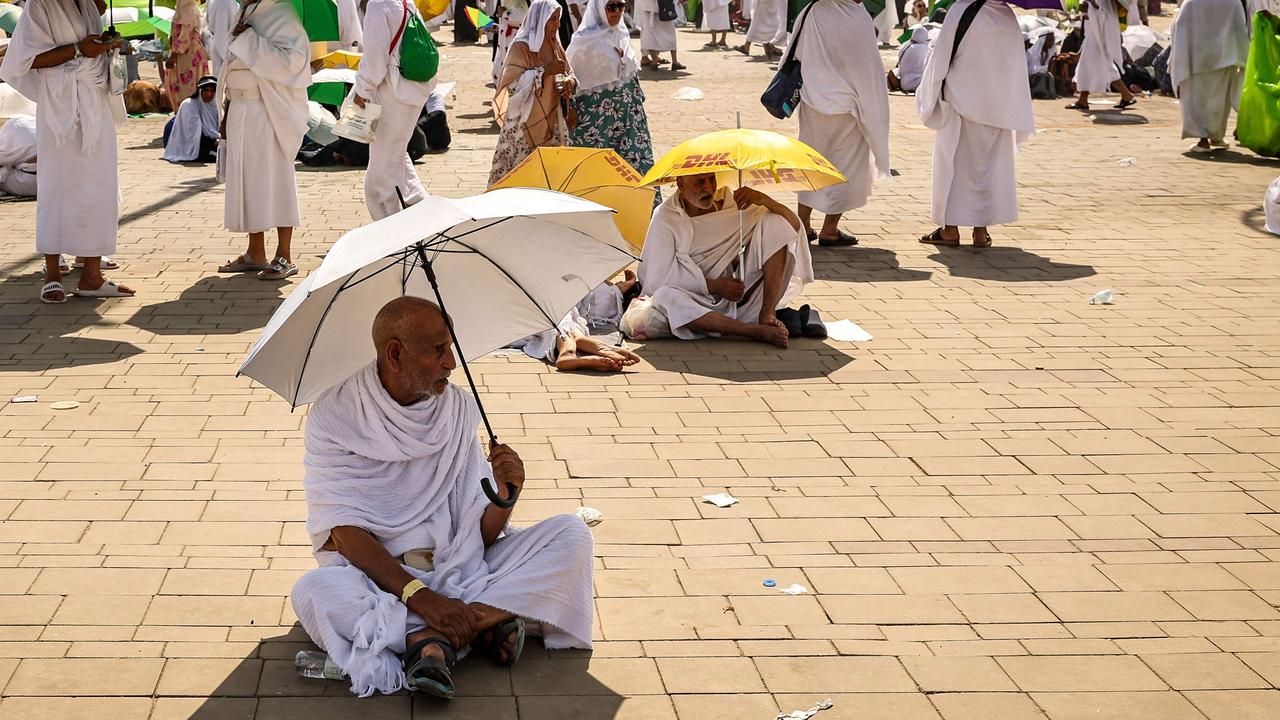 An Australian is among the hundreds of Muslim pilgrims who have died in Saudi Arabia while completing an annual pilgrimage to Mecca. Picture: Fadel Senna / AFP