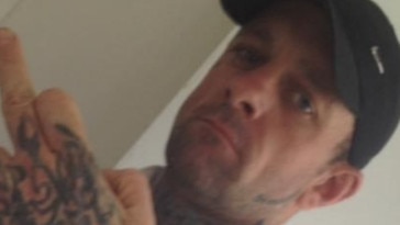 Ashley Morgan, from Muswellbrook. He was arrested following a search in Nundle where police were investigating the death of a baby. Credit: Facebook