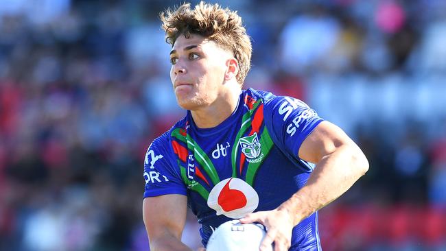 Reece Walsh was outstanding in his debut season at the Warriors, but he ended the year on a bad note off the field. Picture: Albert Perez/Getty Images