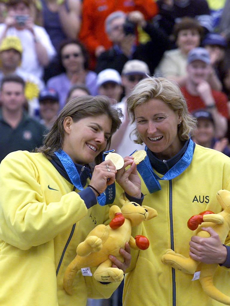 The pair won gold at the 2000 Sydney Olympics.