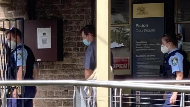 Joss Albert Galbraith at Picton Local Court. Picture: Adelaide Lang