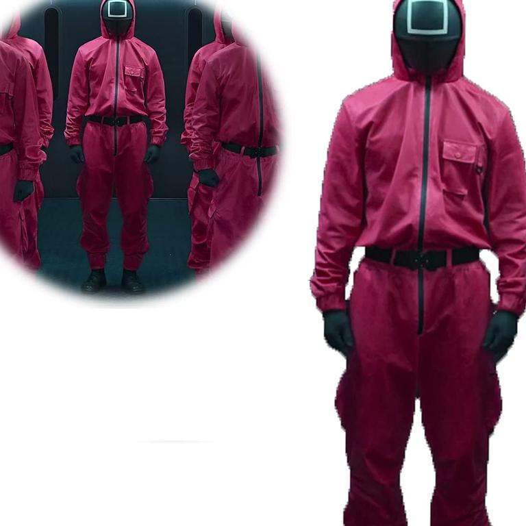 Squid Game Red Tracksuit Costume…