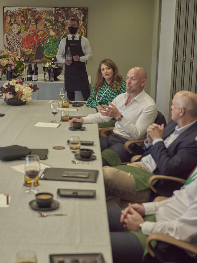 The List property round table lunch held at Wingate offices in Melbourne. Picture: Josh Robenstone