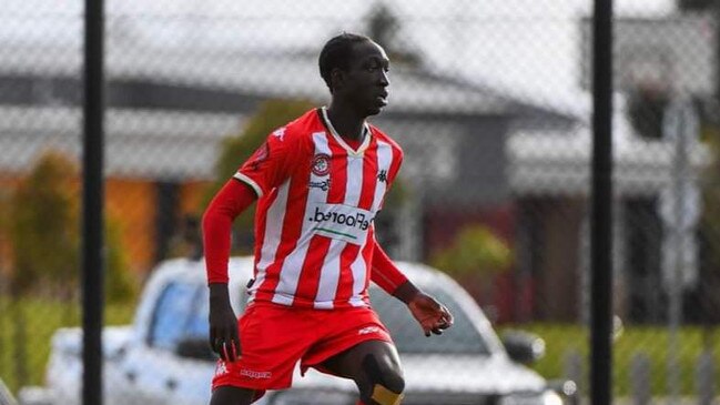 Kor Deng is an athletic defender. (Picture: Supplied)