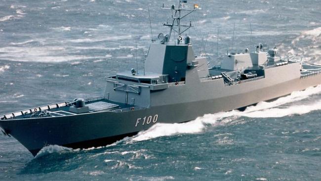 Spanish Navy F100 frigate ship. military /Ships