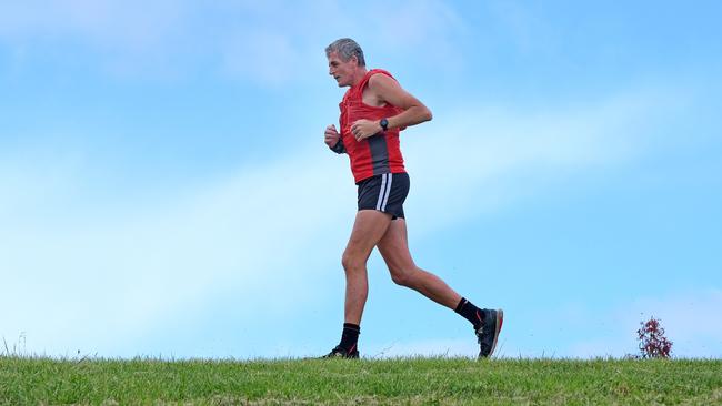 Byron Lester is completing a 24hr run on December 3 to raise money for Beyond Blue. Picture: Mark Wilson