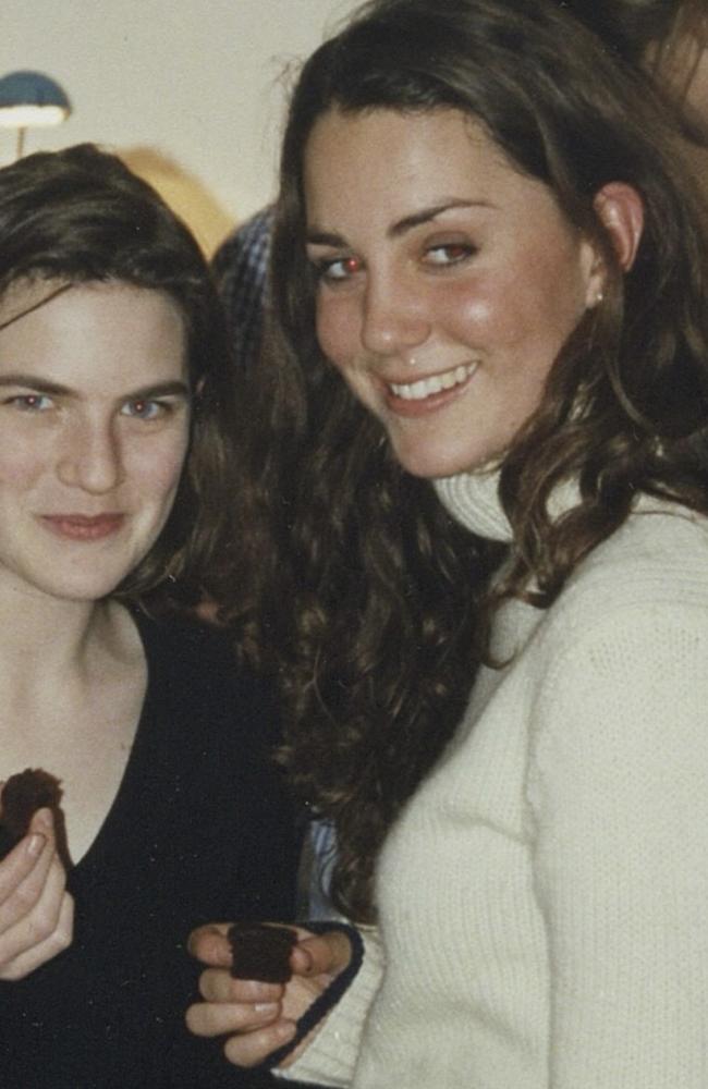 Kate in a throwback picture from her university days. Picture: Instagram