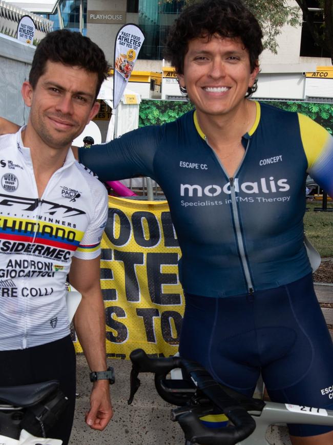 Thousands of cyclists took to the streets of the river city on Sunday for the Tour de Brisbane. \Photo: Grace Kessels.