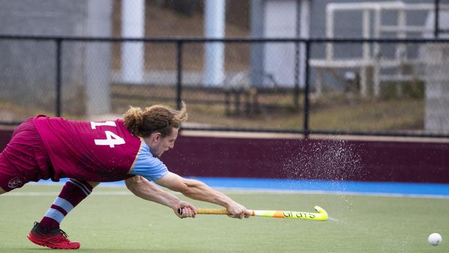 UQ’s James Heffermen. Picture: Renae Droop