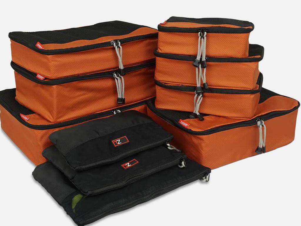 Ultimate packing bundle, 10-piece set, $95 from Zoomlite.