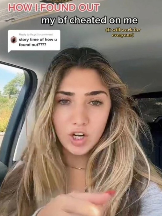 She said she tried to force him to reveal his Snapchat account to her. Picture: TikTok/keepinupwkenz.