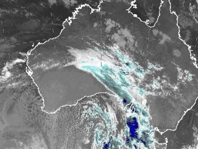 The cold front has arrived. Picture: Bureau of Meteorology