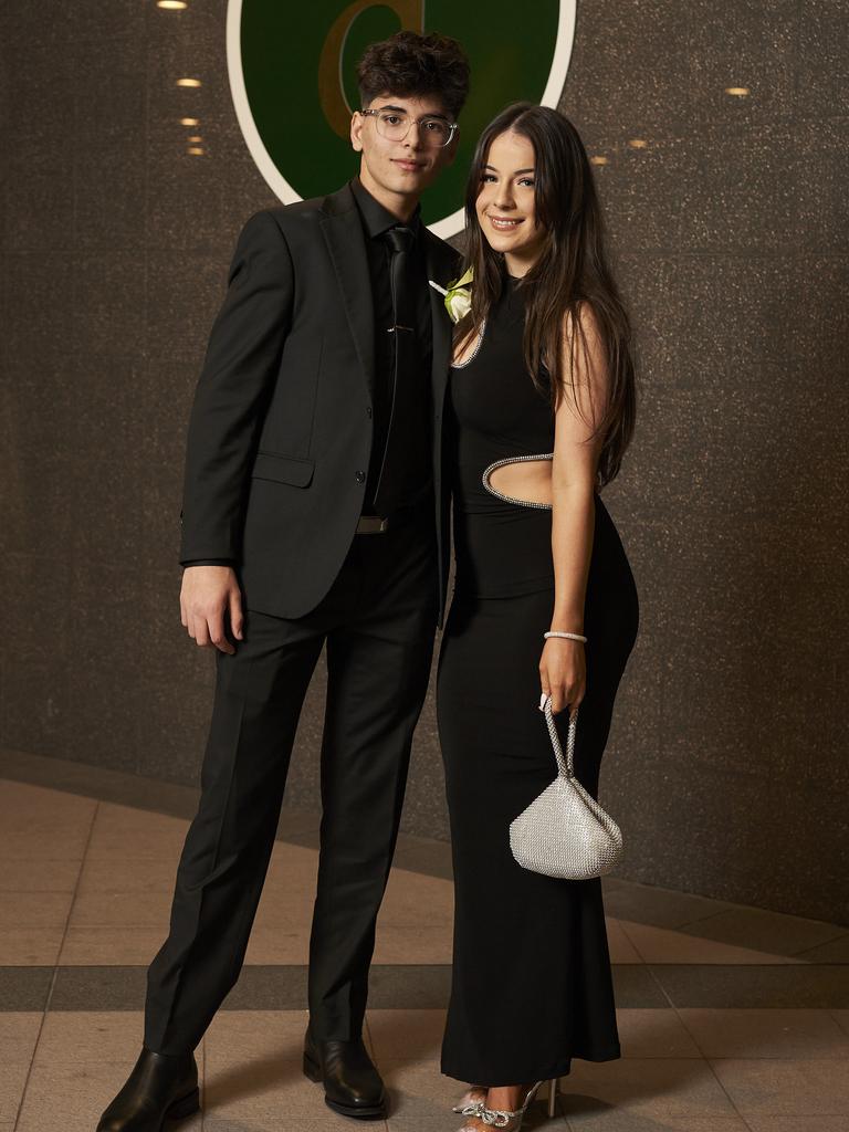 Students at the Blackfriars Priory School formal on June 24 at the Donato Reception Centre. Picture: Matt Loxton