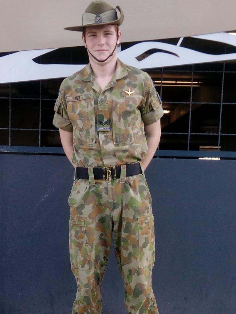 Mr List had joined the Ukrainian war effort after being knocked back by the Australian Defence Force. Picture: Facebook