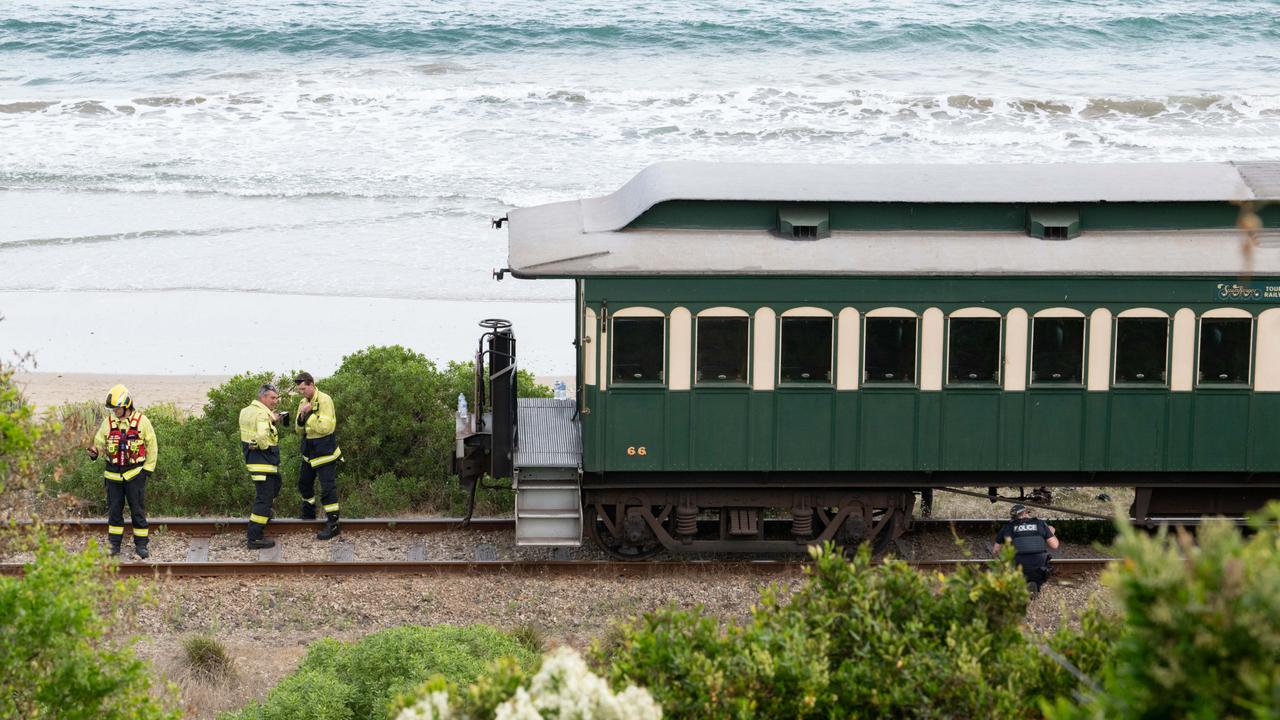 An elderly man from overseas has died after he was struck by the Cockle Train. Picture: NCA NewsWire/ Morgan Sette