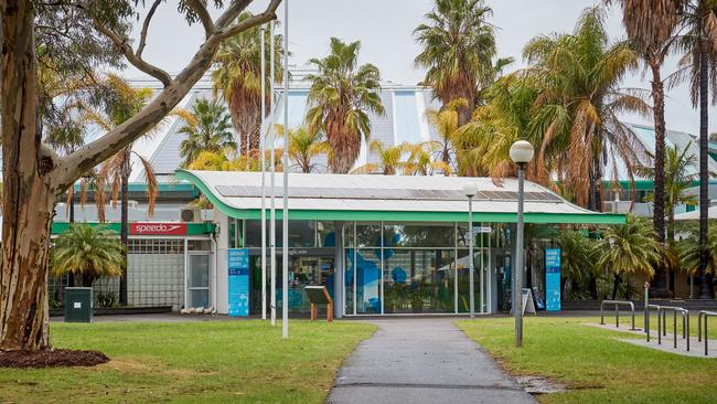 Adelaide Aquatic Centre will close, among other community centres in the CBD and North Adelaide. Picture: Matt Loxton