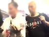 Moment ‘drunken’ duo thrown off plane