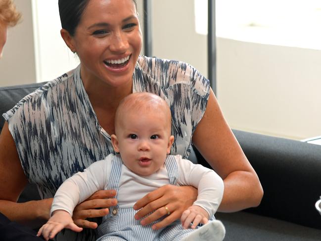 Prince Harry and Meghan said baby Archie is an “old soul”. Picture: Toby Melville — Pool/Getty Images.