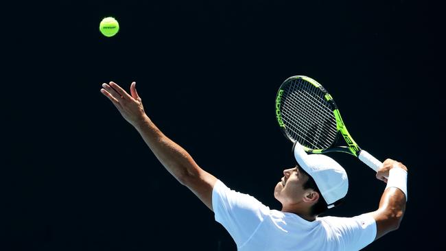 Australian Jason Kubler is two wins away from the French Open main draw. Picture: David Caird