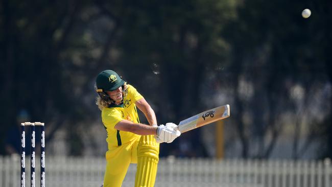 Batting prodigy Jake Fraser-McGurk could make his first-class debut for Victoria this week. Picture: AAP